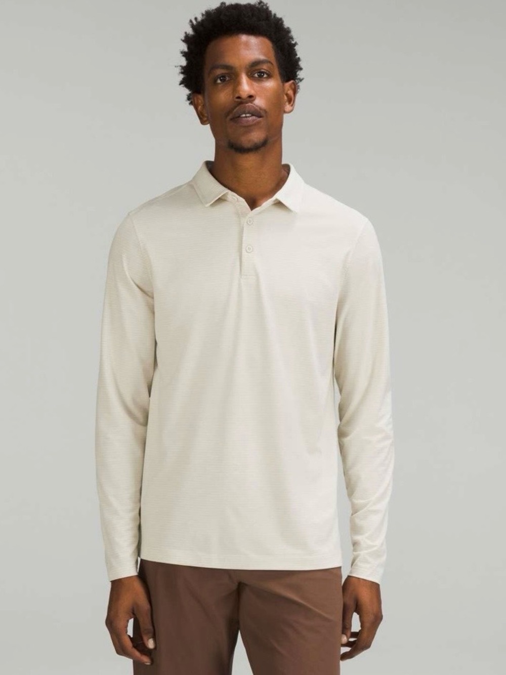 Lululemon athletica Evolution Polo Long Sleeve - Classic Men's Style